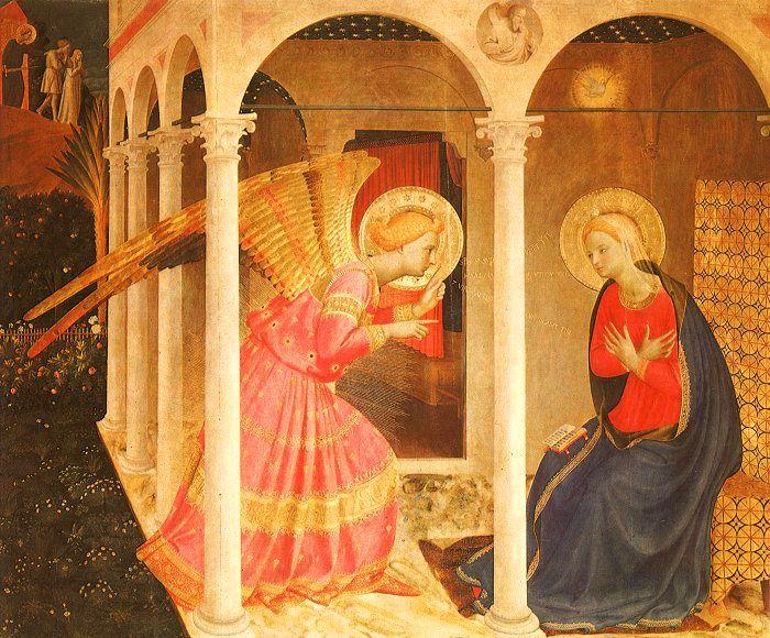 Fra Angelico Annunciation Sweden oil painting art